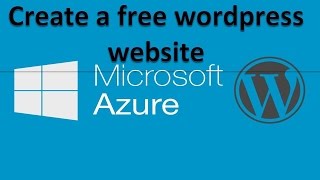 Create a free Wordpress site on Azure using Project Nami and SQL