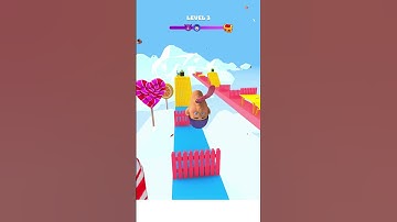 Lick Runner 3D 🥮🍦🍭🌰 Gameplay Walkthrough All Levels Android İos Part 3 #shorts