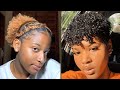 Hairstyles For Short Natural Hair 🤩🤞🏾 #3