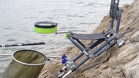 (Video 26) Ghế Câu Địa Hình Có Thể Xoay Chân Sau Cực Chắc Chắn