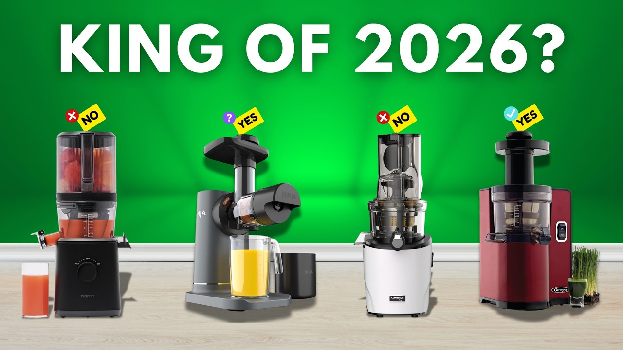 Best Cold Press Juicers 2026 [watch before you buy] - YouTube