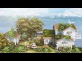 Mountain House ☁️🌲|| The Sims 4 || Speedbuild with Ambience Sounds