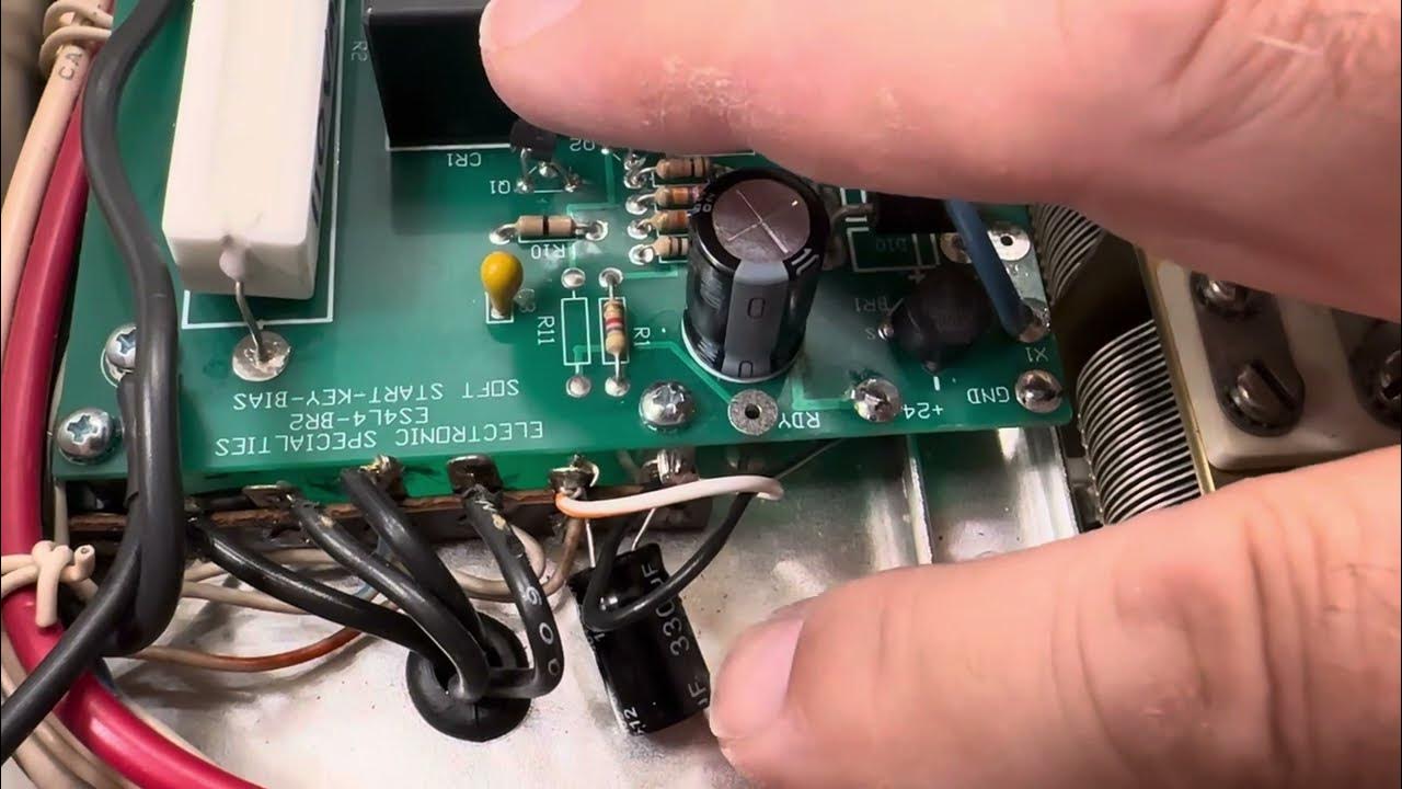 Drake L4B amplifier ES4L-4B Soft Start, Soft Key and BIAS Install Notes