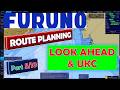 FURUNO ECDIS Part 5/10 ROUTE PLANNING LOOK AHEAD and UKC #furuno #ecdis