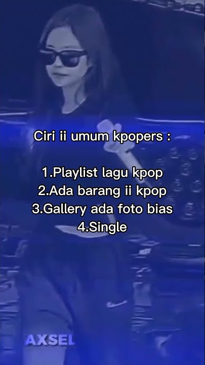 Ciri - ciri umum kpopers || Fakta