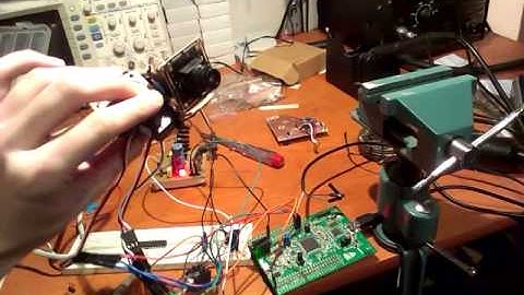 KDcopter - camera servo gimbal test