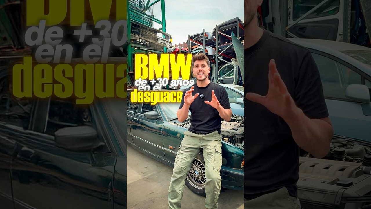 Como llevan un coche así al desguace? 😱 Tú por qué crees que lo han tirado?