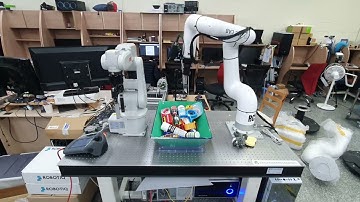 Dexterous grasping experiment