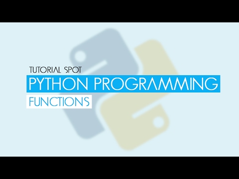 Python Programming - Functions