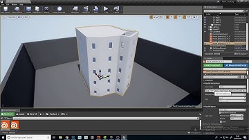 Procedural Building Generator in UE4 - Houdini