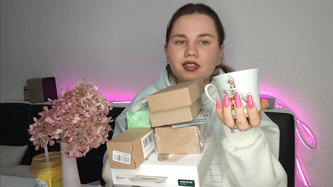 РАСПАКОВКА WILDBERRIES 💜 OZON 💙🩷 ОБЗОР С ОЗОН ВЛОГ VLOG