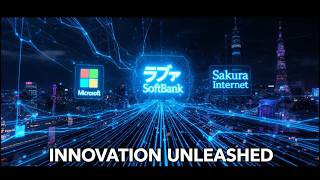 Microsoft, SoftBank&amp; Sakura Internet are building AI infrastructure in Japan #JapanAI #IAJapão