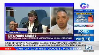 Gina Acosta pinatotohanan ang maling paggamit ng OVP sa confidential funds Tamase