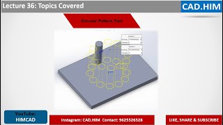 36. Circular Pattern Tool