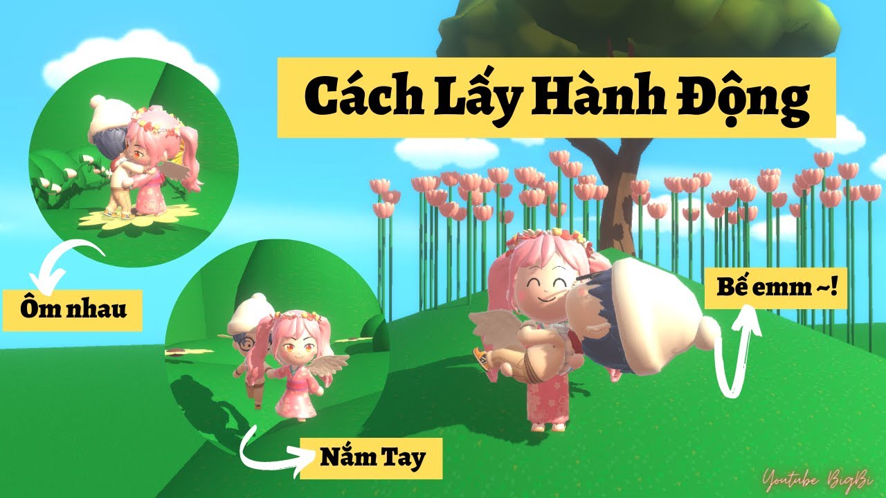 Cách Lấy Hành Động Nắm Tay trong BUD Create #10 - BIGBI - youtube