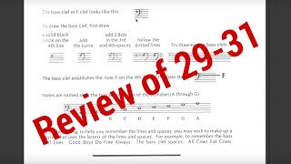 Theory Thursday #32: Review of 29-31