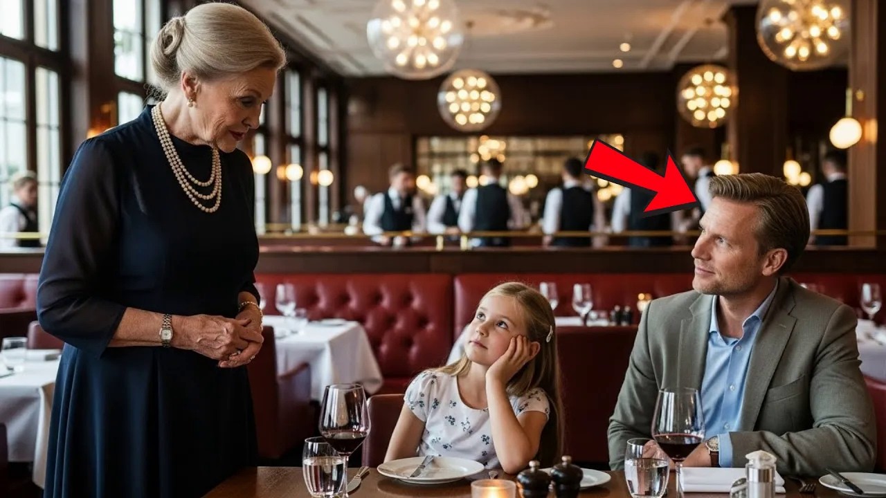 Eine Alte Bekommt Keinen Tisch Zum Geburtstag — Bis Ein Alleinerziehender Vater Ihr Zuwinkt