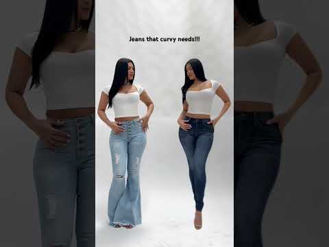 Curvy Girls Need These Jeans Flare Or Skinny Fashion Outfit