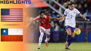 United States vs. Chile | Women's International Friendly 2026 - Highlights All Goals 27.01.26