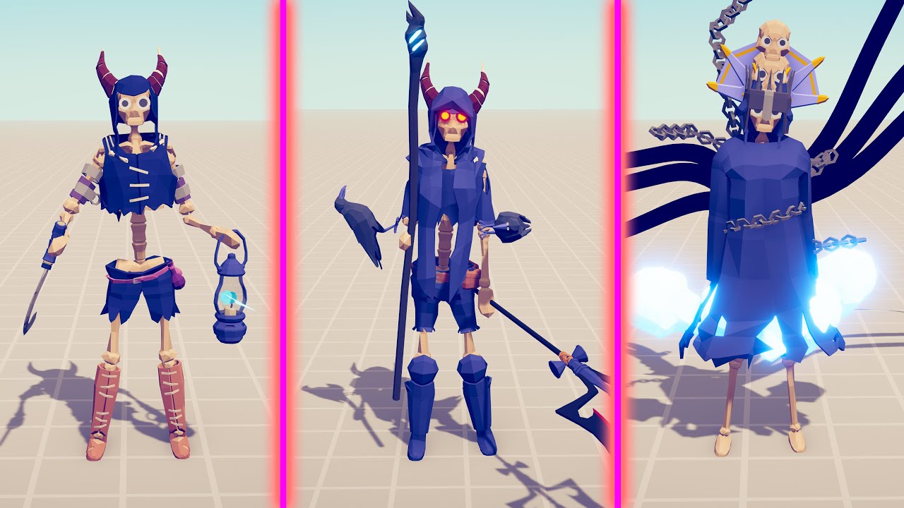 EVOLUTION OF NECROMANCER - Totally Accurate Battle Simulator TABS