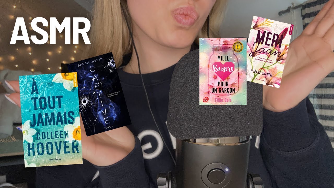 ASMR l Ma wishlist livres 📖