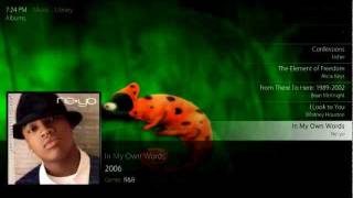 XBMC with dreanscene backdrop