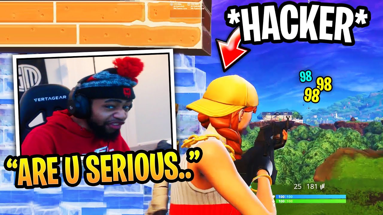 Daequan In DISBELIEF When SPECTATING *CRAZY* AIMBOT HACKER In SEASON 9!!!