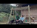 Ngoc Han takes care of the chickens, ducks, and dogs. Uncle Dong cleans the farm area.