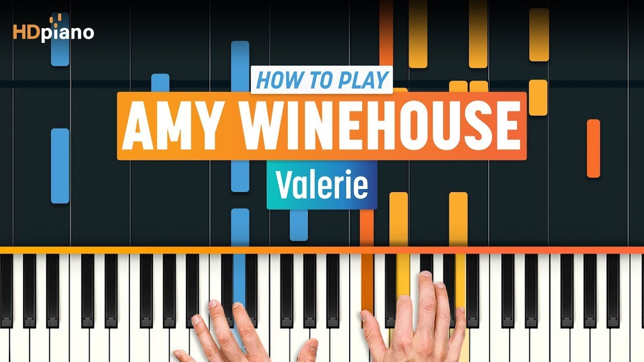 How to Play "Valerie" by Amy Winehouse HDpiano (Part 1) Piano