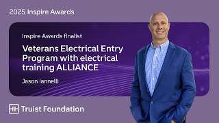 VEEP with electrical training ALLIANCE: 2025 Truist Foundation Inspire Awards Finalist