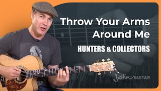 Throw Your Arms Around Me - Hunters & Collectors | Easy Guitar screenshot 4