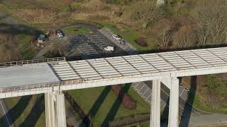 St. George's Bridge resurfacing with DJI Mavic 3