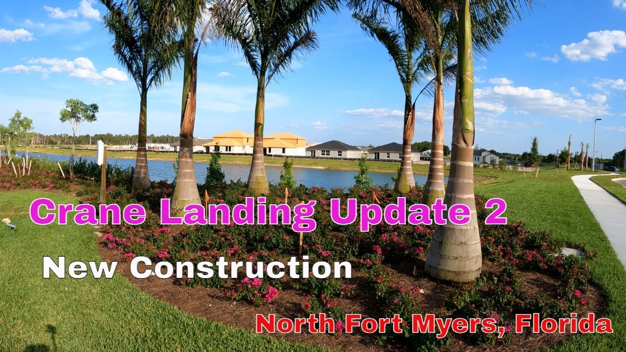 Homes for sale North Fort Myers, Florida Crane Landing New Construction