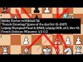 Bobby Fischer vs Mikhail Tal"French Drawings" (Oct-15-2007)Leipzig Olympiad Final-A (1960),1/2-1/2