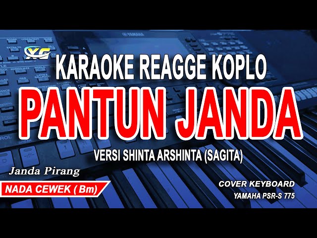 Janda Pirang  Karaoke Koplo  Nada Wanita || Pantun Janda  (Versi Shinta Arshinta - Sagita) class=