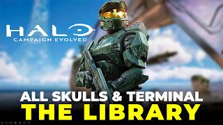 The Library Collectibles - All Skulls and Terminal Location | Halo Campaign Evolved