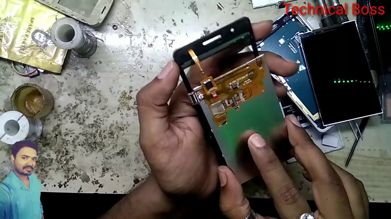 samsung z2 dissasembly lcd change - YouTube