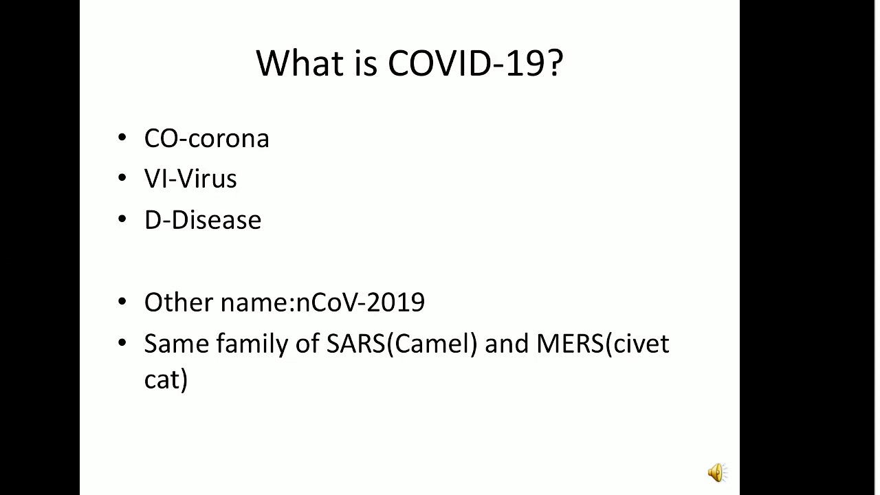 COVID19 THE BASICS YouTube