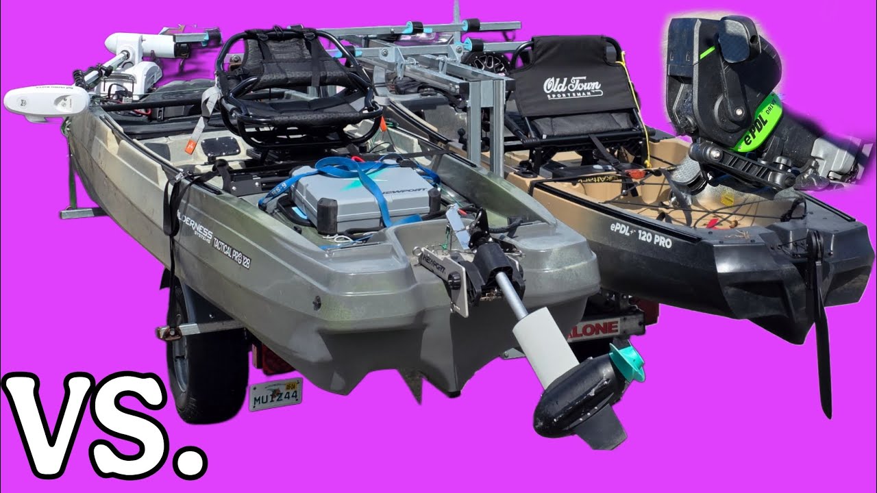 Wilderness System Tactical 128 против Old Town 120 Pro ePDL