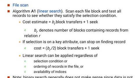 Query Processing and Optimization in ADMT- Module 1 Part-3 (Lecturer-8)