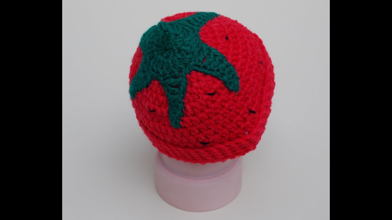 TOMATO OR STRAWBERRY BEANIE photo 1