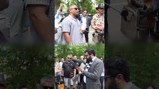 Muslim Speaker Challenges Apathetic Debater on Foreign Aid (58 characters) #SpeakersCorner
