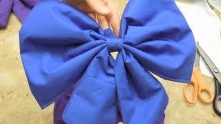 How to Sew Anime Cosplay/Christmas Style Bows