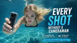 Every Shot Without a Cameraman | Bikini Swim (Filmed Solo Underwater)