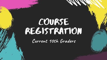 2021 Course Registration - Current 10th Graders - Aeries Walk Through