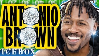 Antonio Brown Drops $200K On New Chain + Earrings at Icebox!