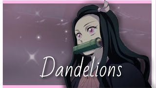 Nezuko Dandelions Demon Slayer Editamv