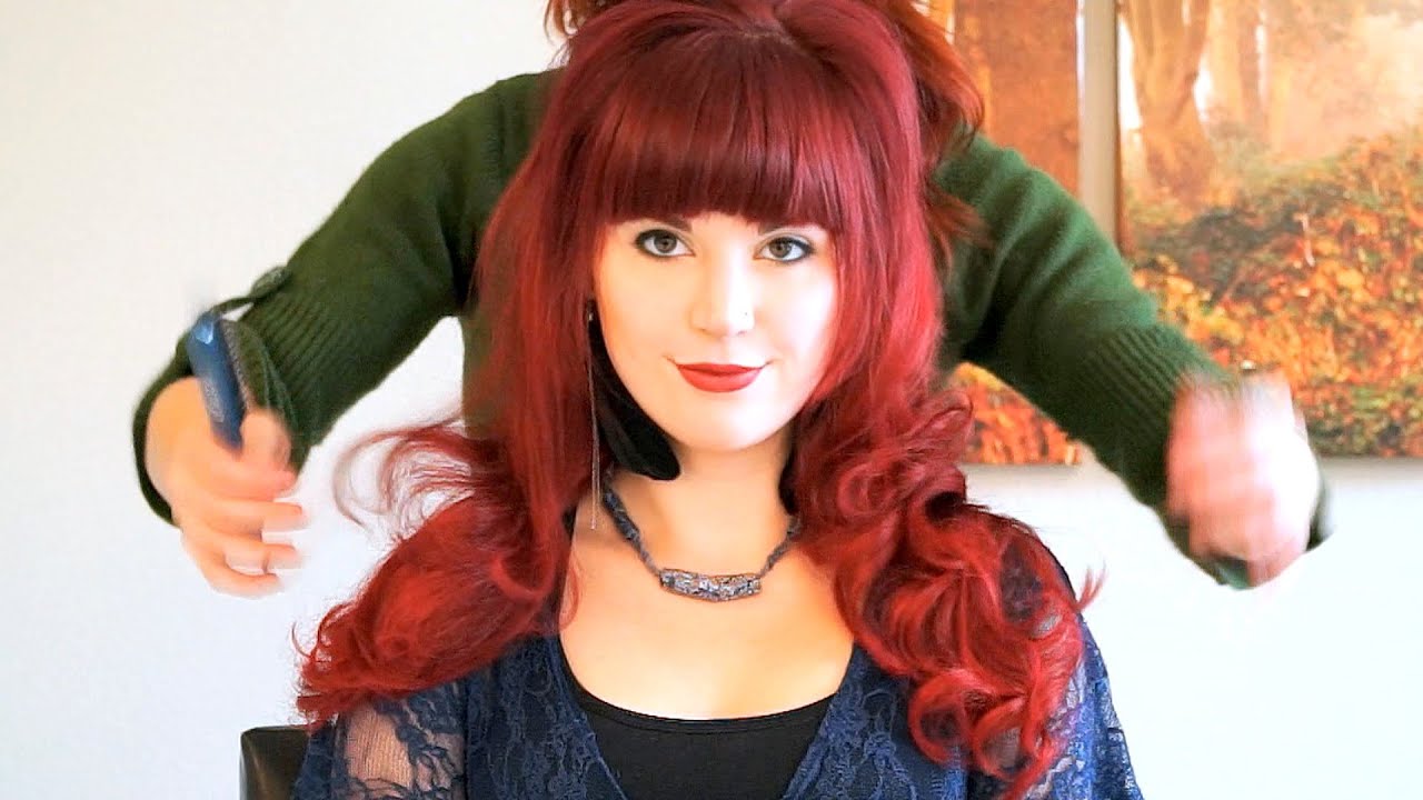 ASMR Hair Styling For Long Hair with Hair Brushing Sounds, Soft Spoken, Katie & Corey