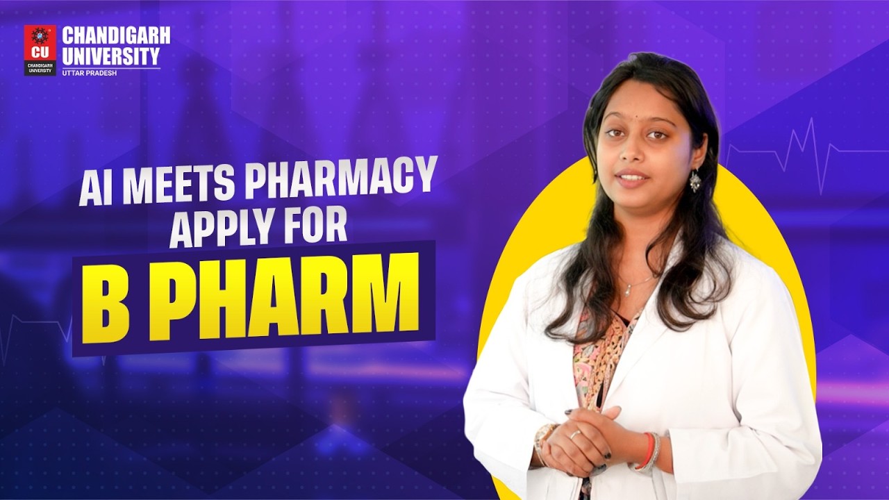 it's Not Just a Bachelor of Pharmacy degree, but a future-ready healthcare career |  Join CU UP Now