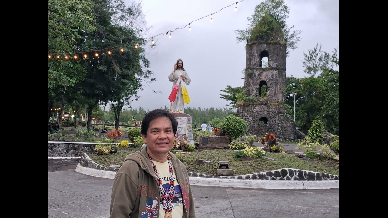 Visited Cagsawa Ruins,  Daraga Albay